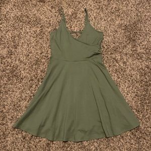 Forever21 Hunter Green Casual Dress